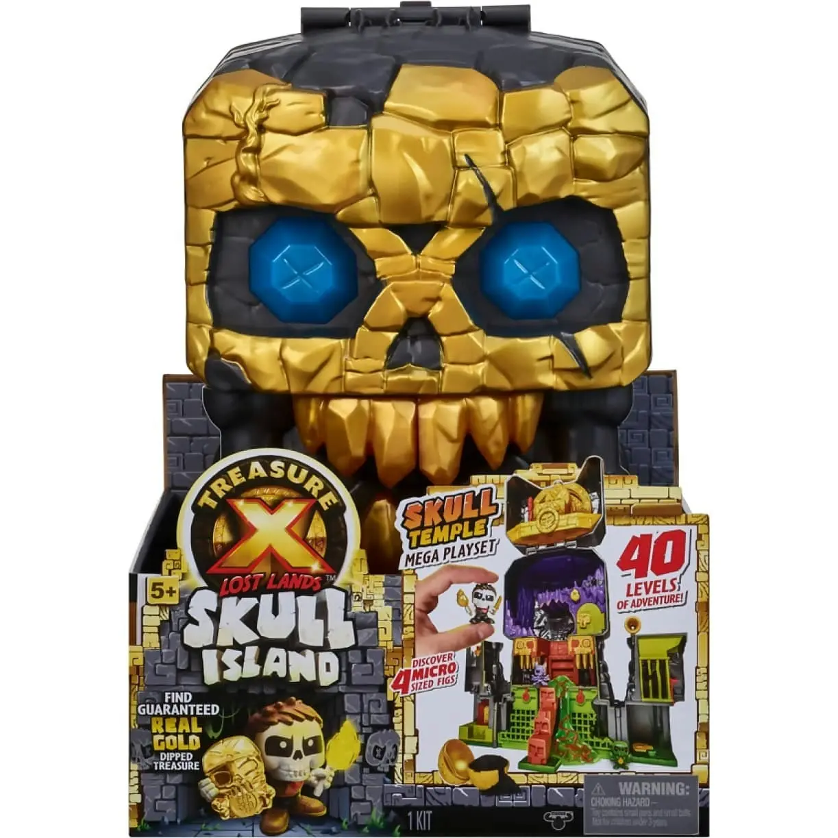 Treasure X - Lost Lands Skull Island Temple Mega Playset