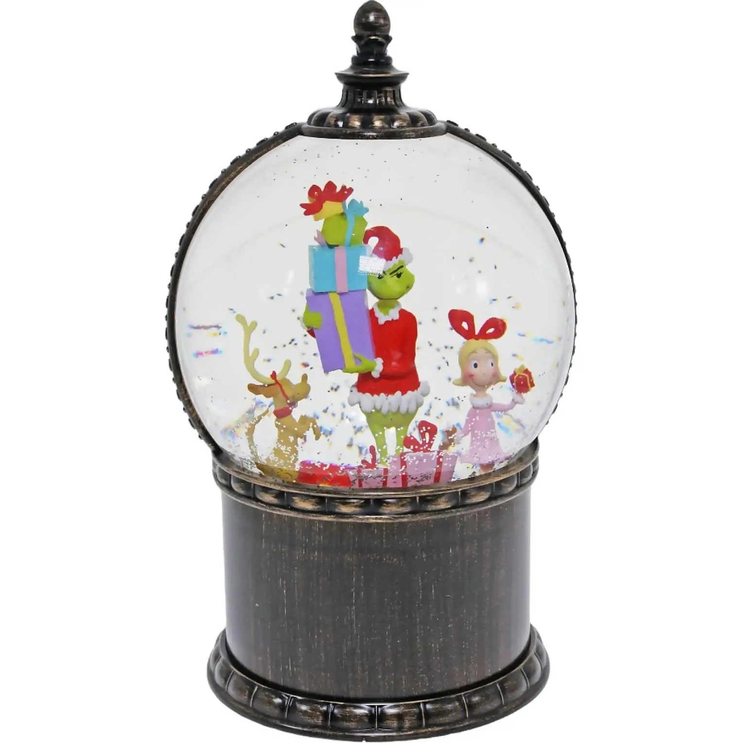 Cotton Candy - Xmas Globe Dr. Seuss Grinch Lantern