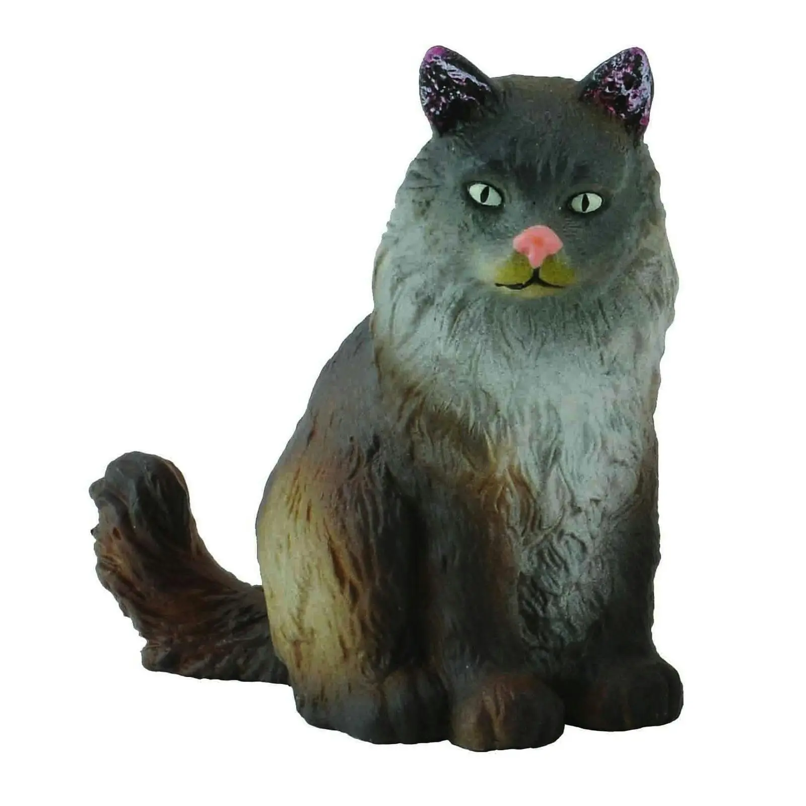 Collecta - Norwegian Forest Cat Sitting Animal Figurine