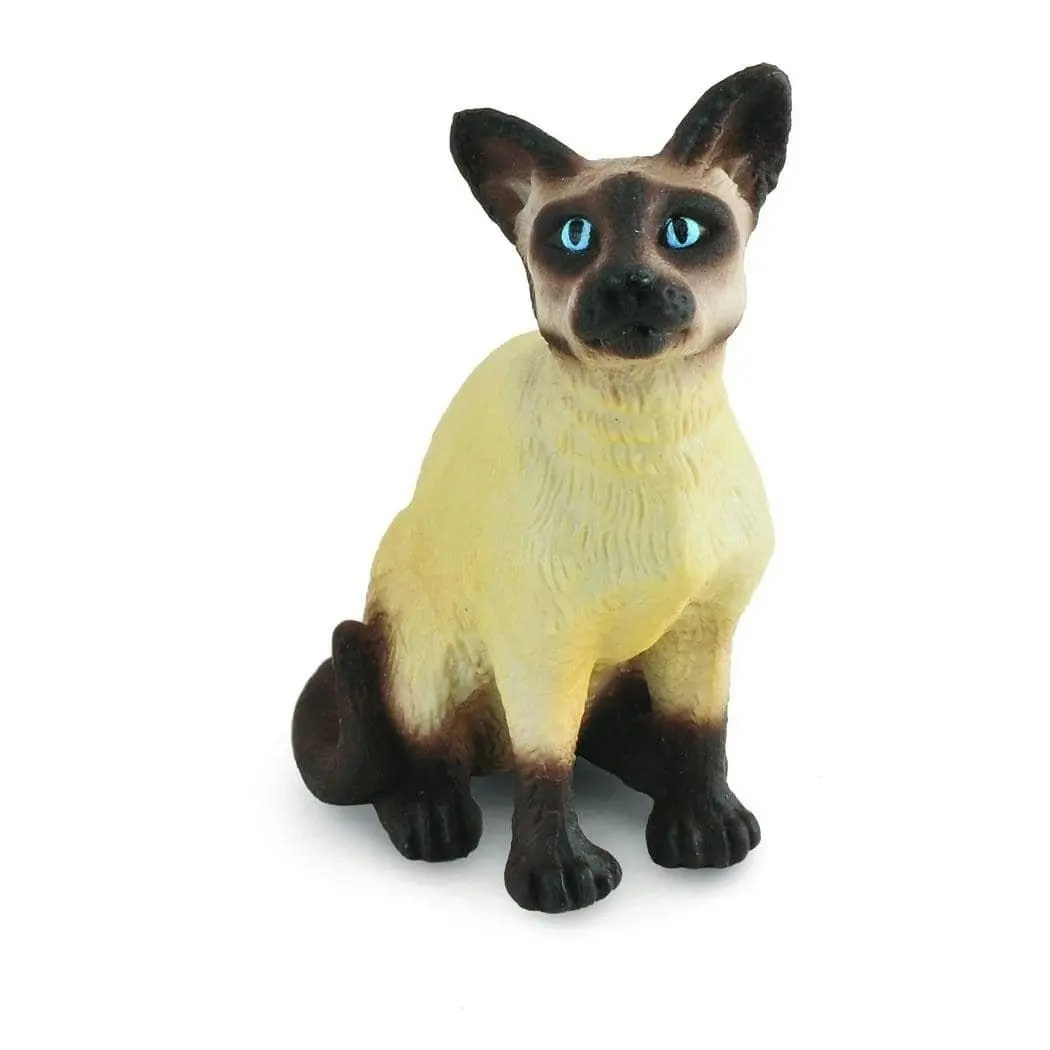 Collecta - Siamese Cat Sitting Animal Figurine