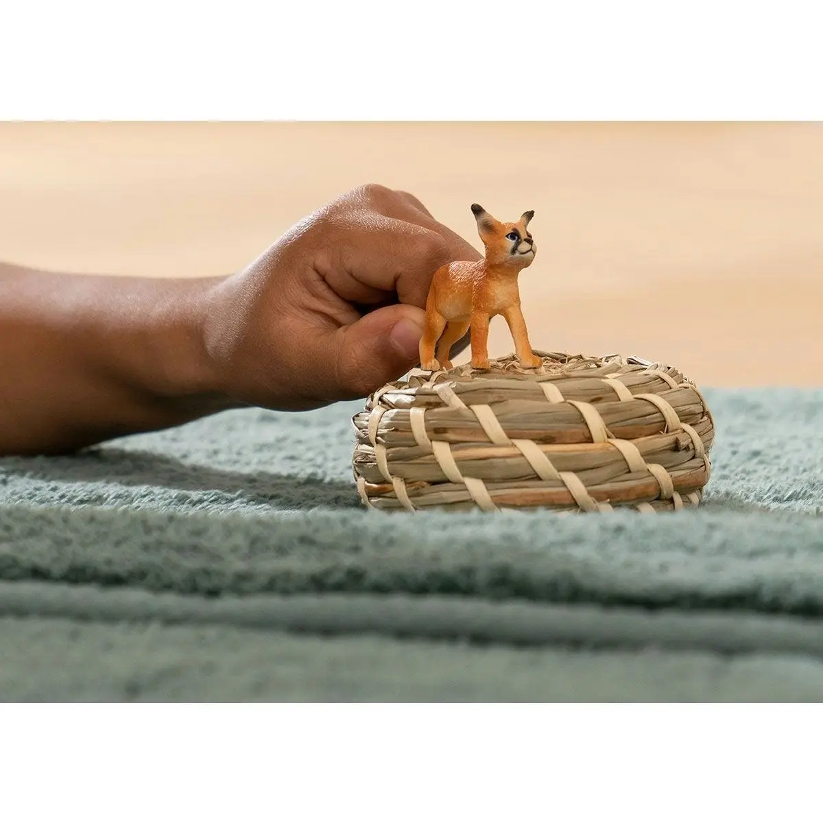 Schleich - Caracal Baby WIldlife Figurine