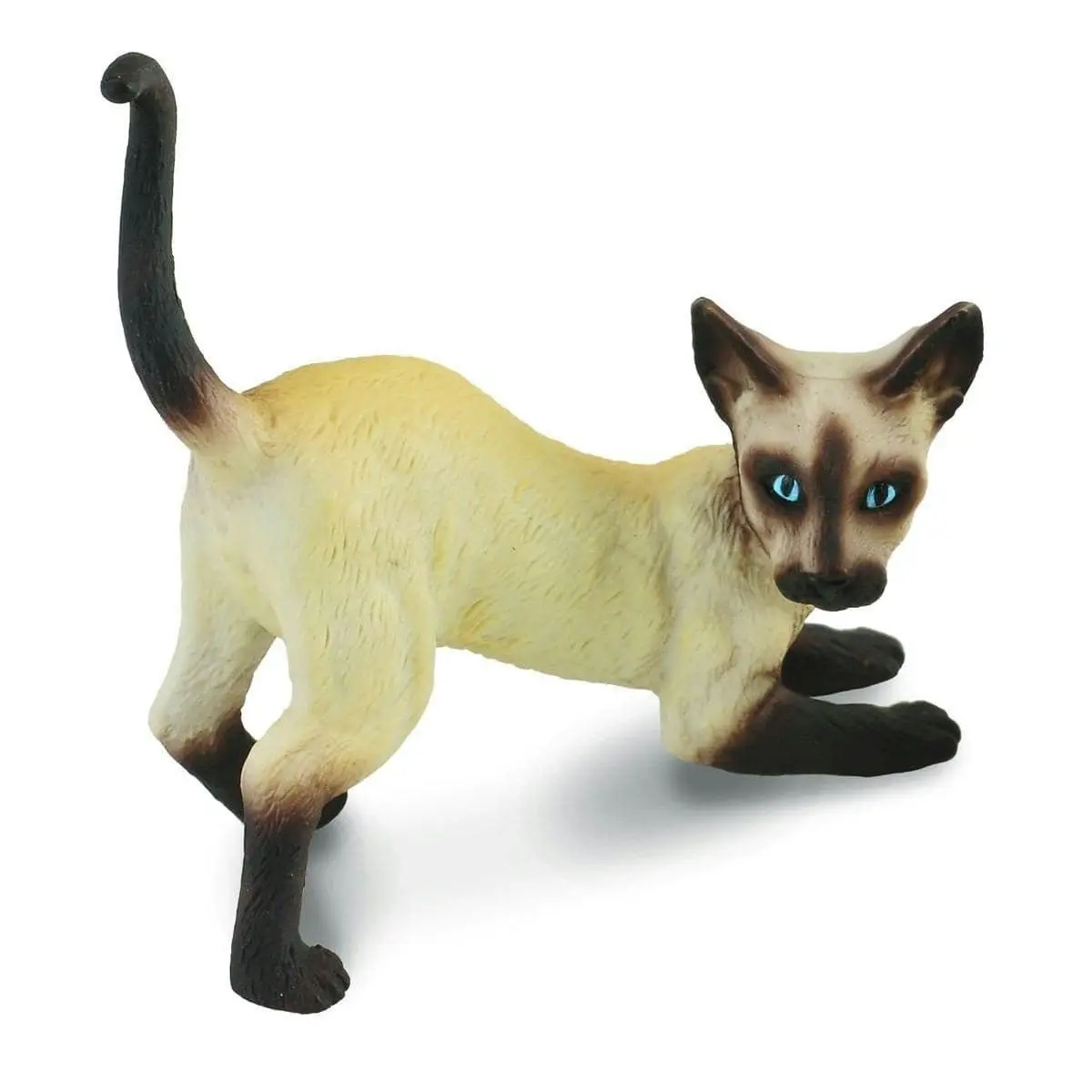 Collecta - Siamese Cat Stretching Animal Figurine