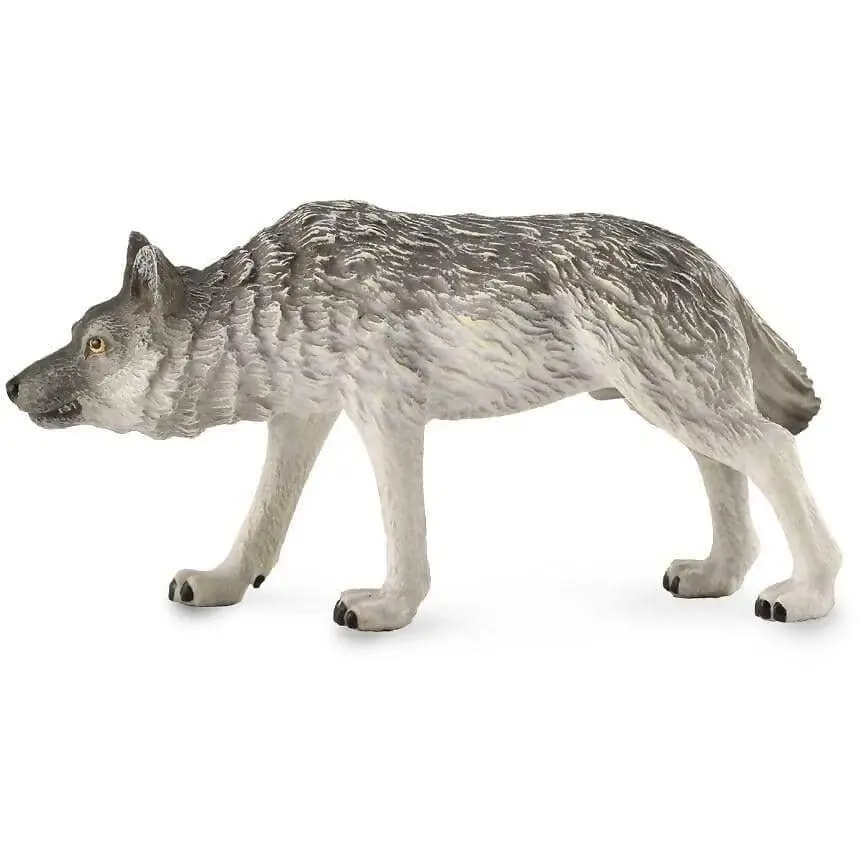 Collecta - Timber Wolf Hunting Figurine