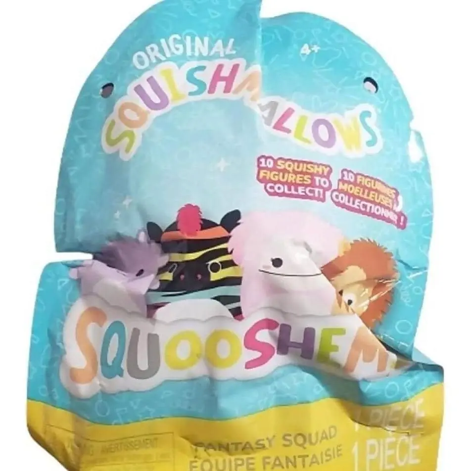 Squishmallows - Fantasy Squad Squooshems 2.5-inch Mystery Blind Pack 1x Single Pack - 10 To Collect!