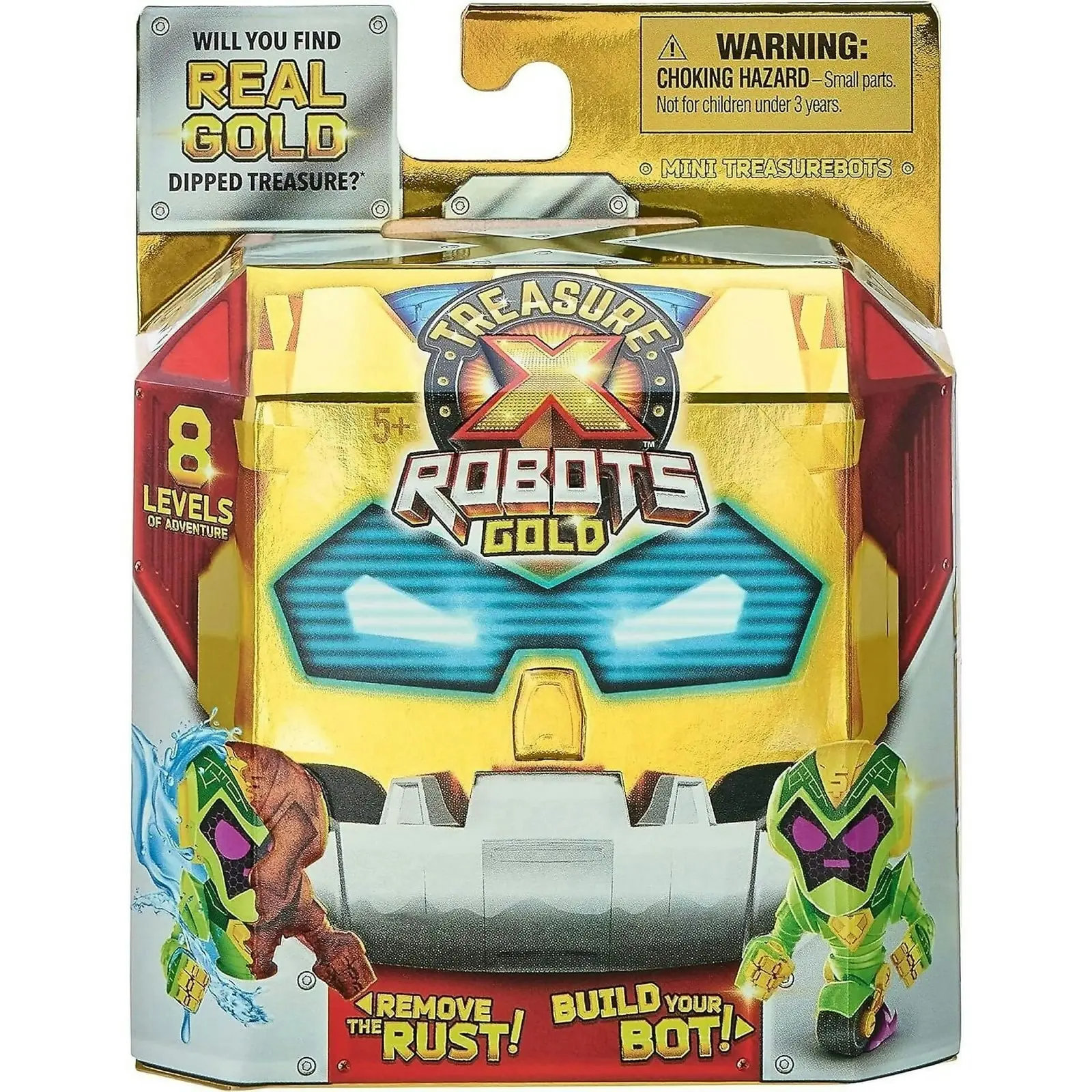 Treasure X - S9 Robots Gold Minitreasure Bots