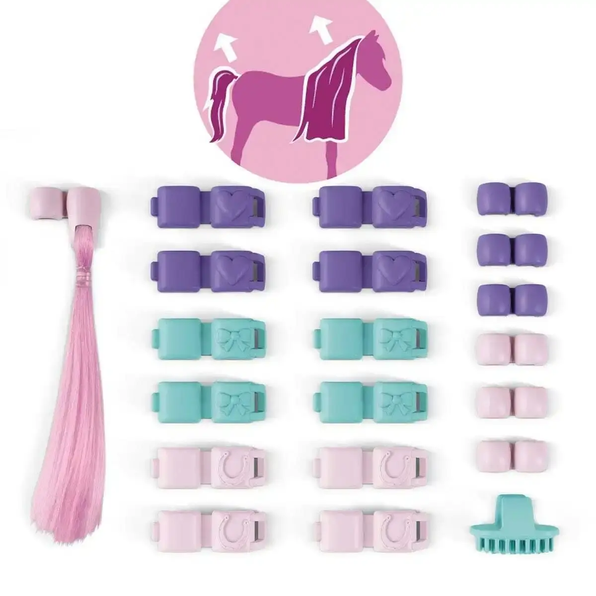 Schleich - Horse Hair Accessories - Horse Club Sofia´s Beauties Animal Playset