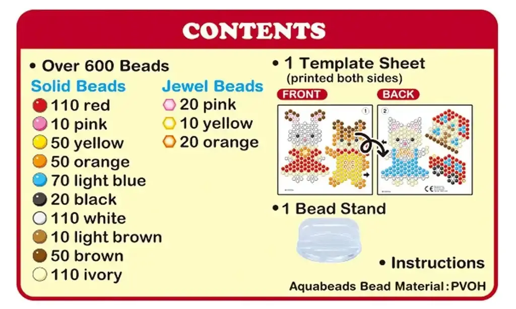 Sylvanian Families - Aquabeads Character  Animal Doll Playset