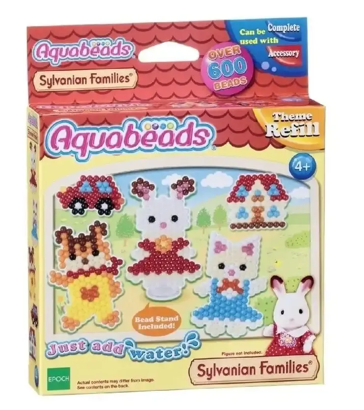 Sylvanian Families - Aquabeads Character  Animal Doll Playset