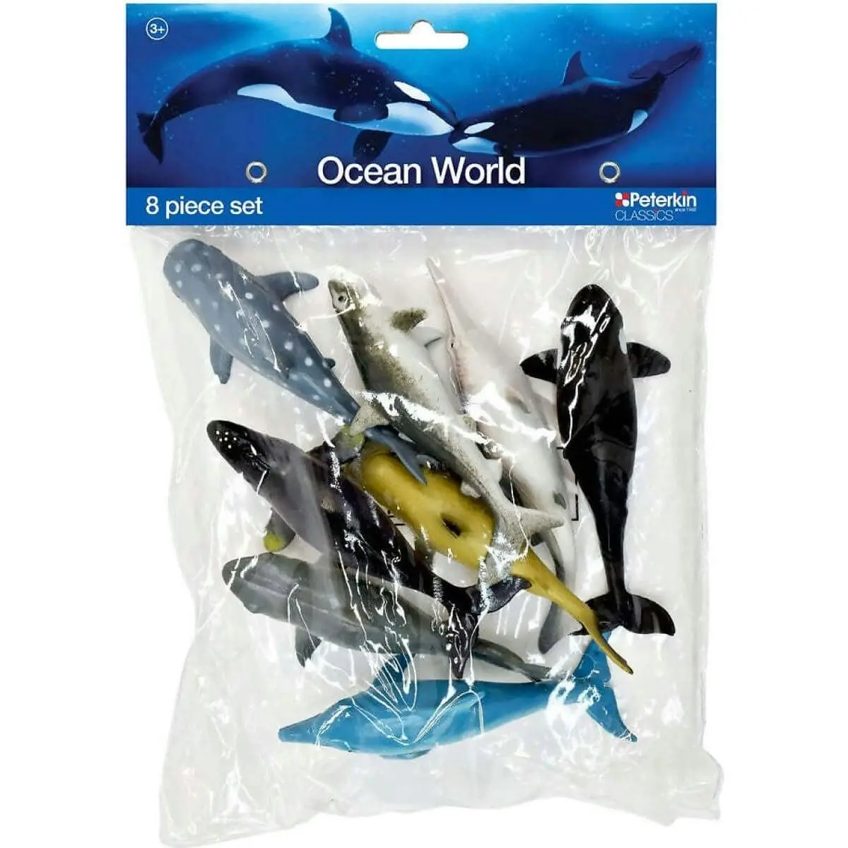 Peterkin - Ocean World Figures 8 Piece Set