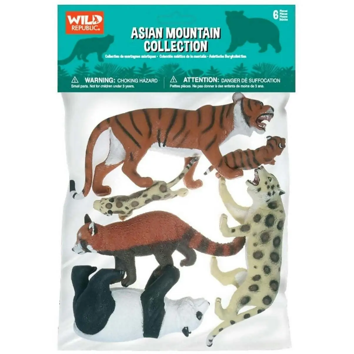 Wild Republic - Polybag Asian Mountain Collection