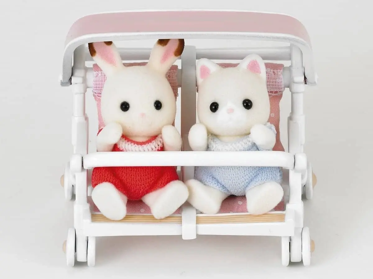 Sylvanian Families - Double Pushchair