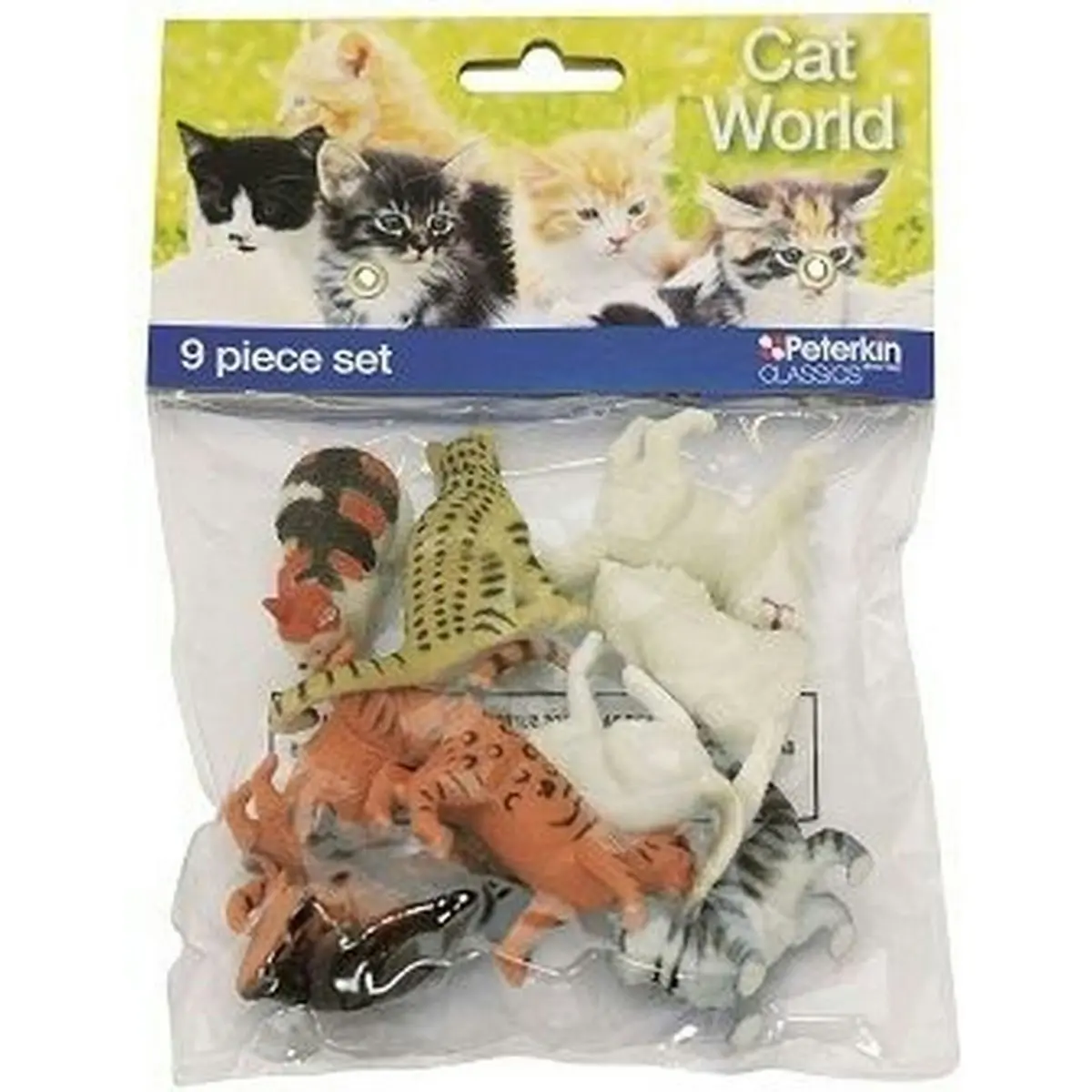 Cat World 9 Piece Animal Set