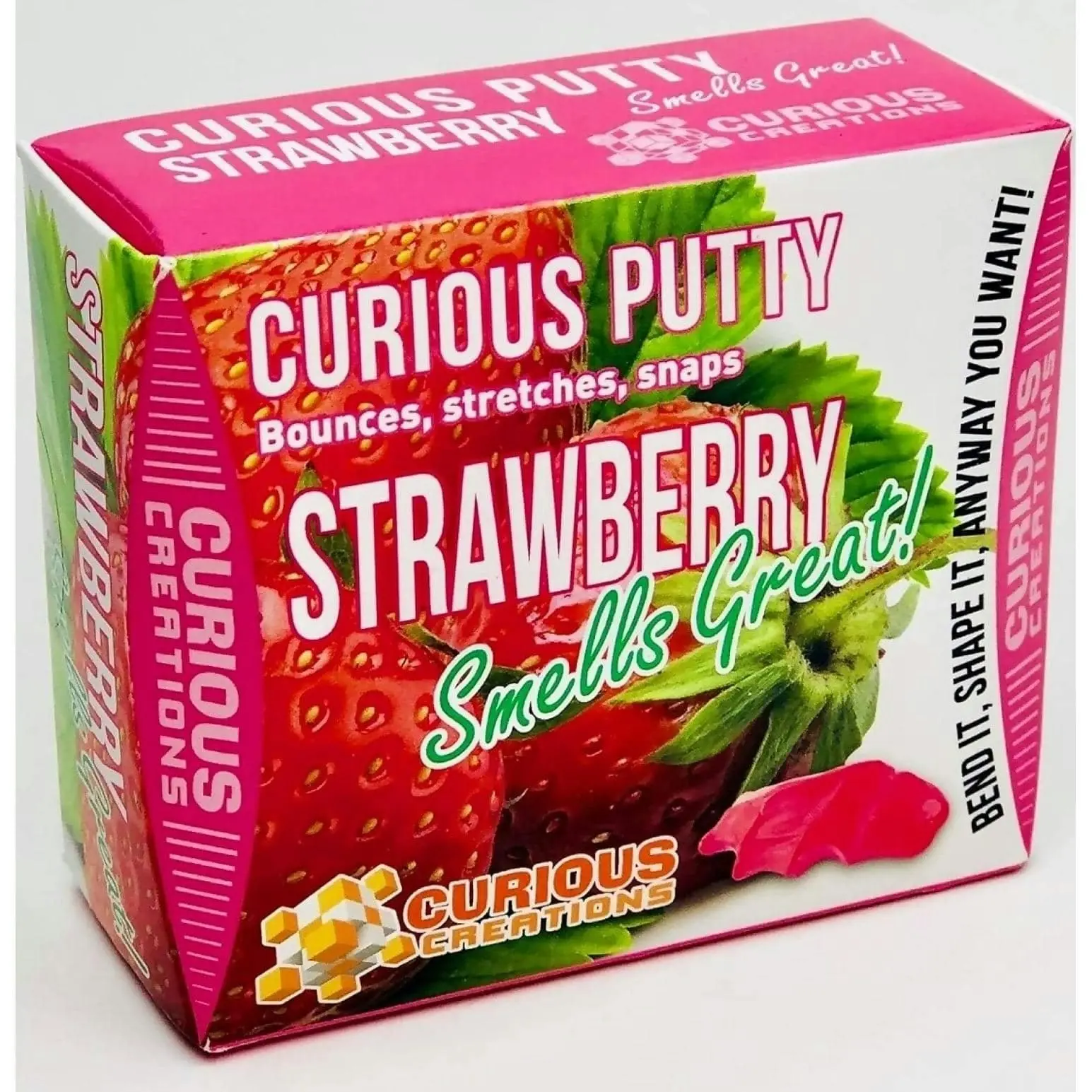 Strawberry Scented Putty - Curious Creations - Johnco