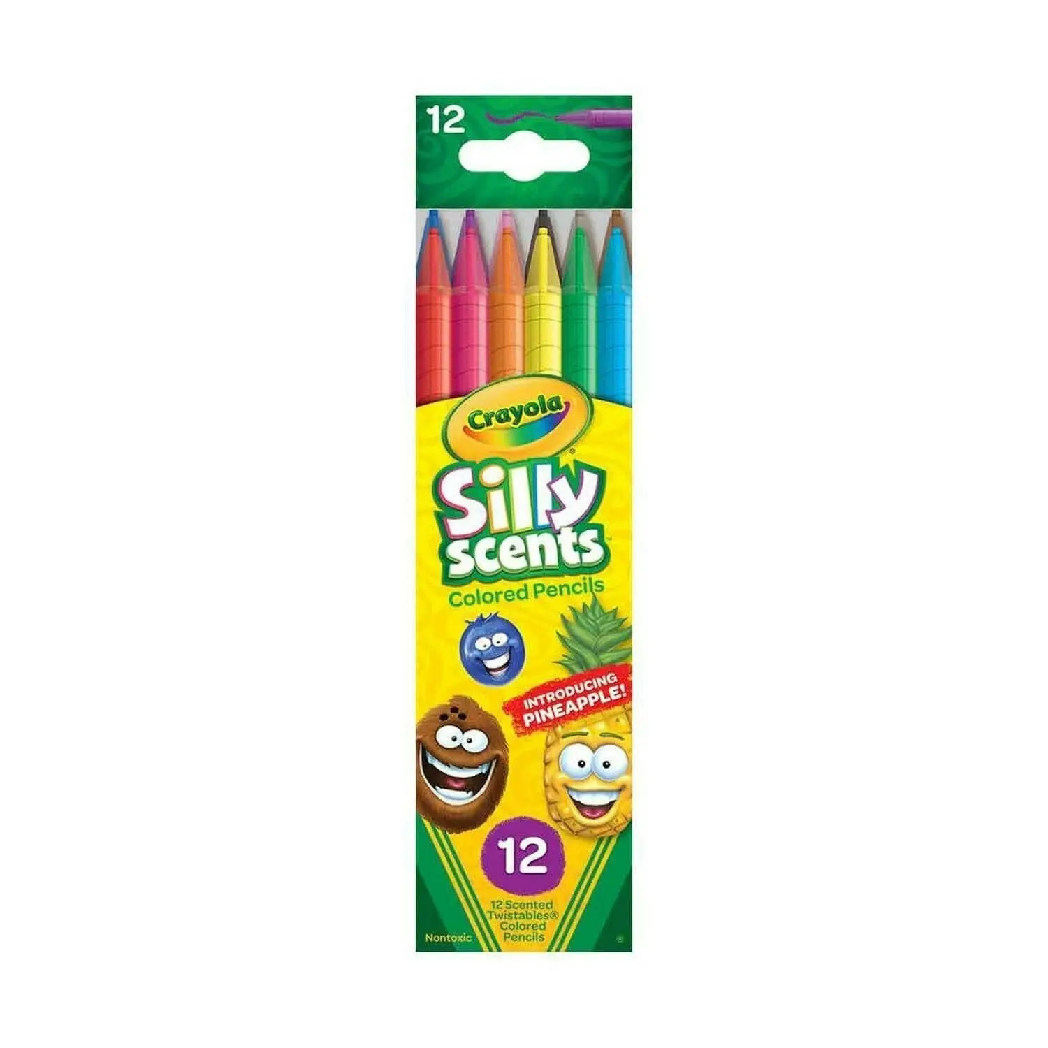 Crayola - 12 Silly Scents Twistables Colored Pencils