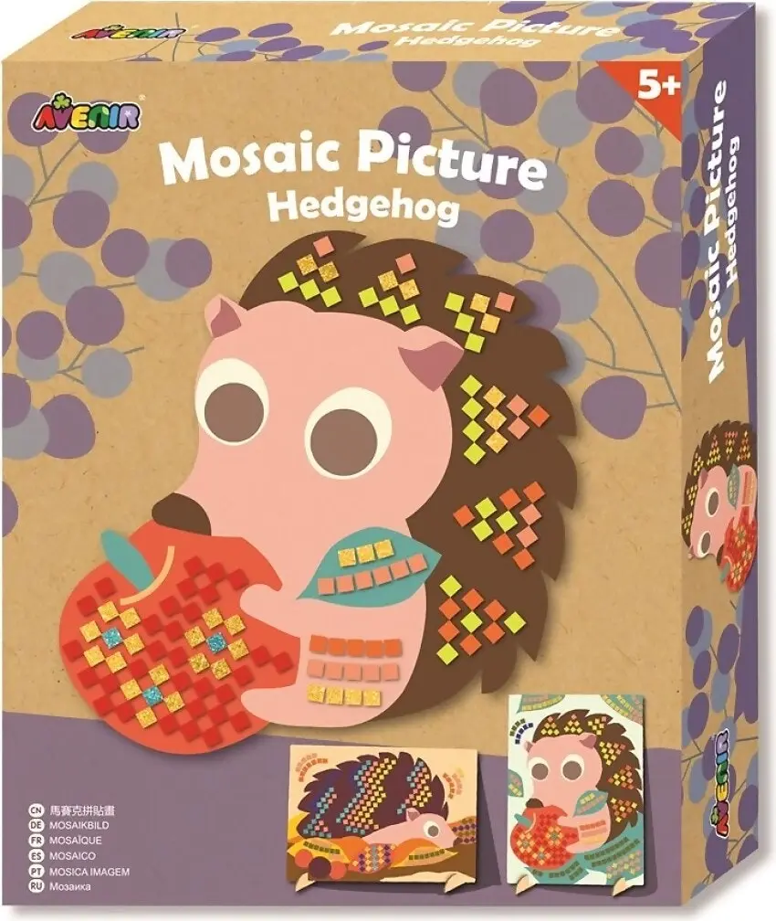 Mosaic Picture Hedgehog Avenir - Johnco