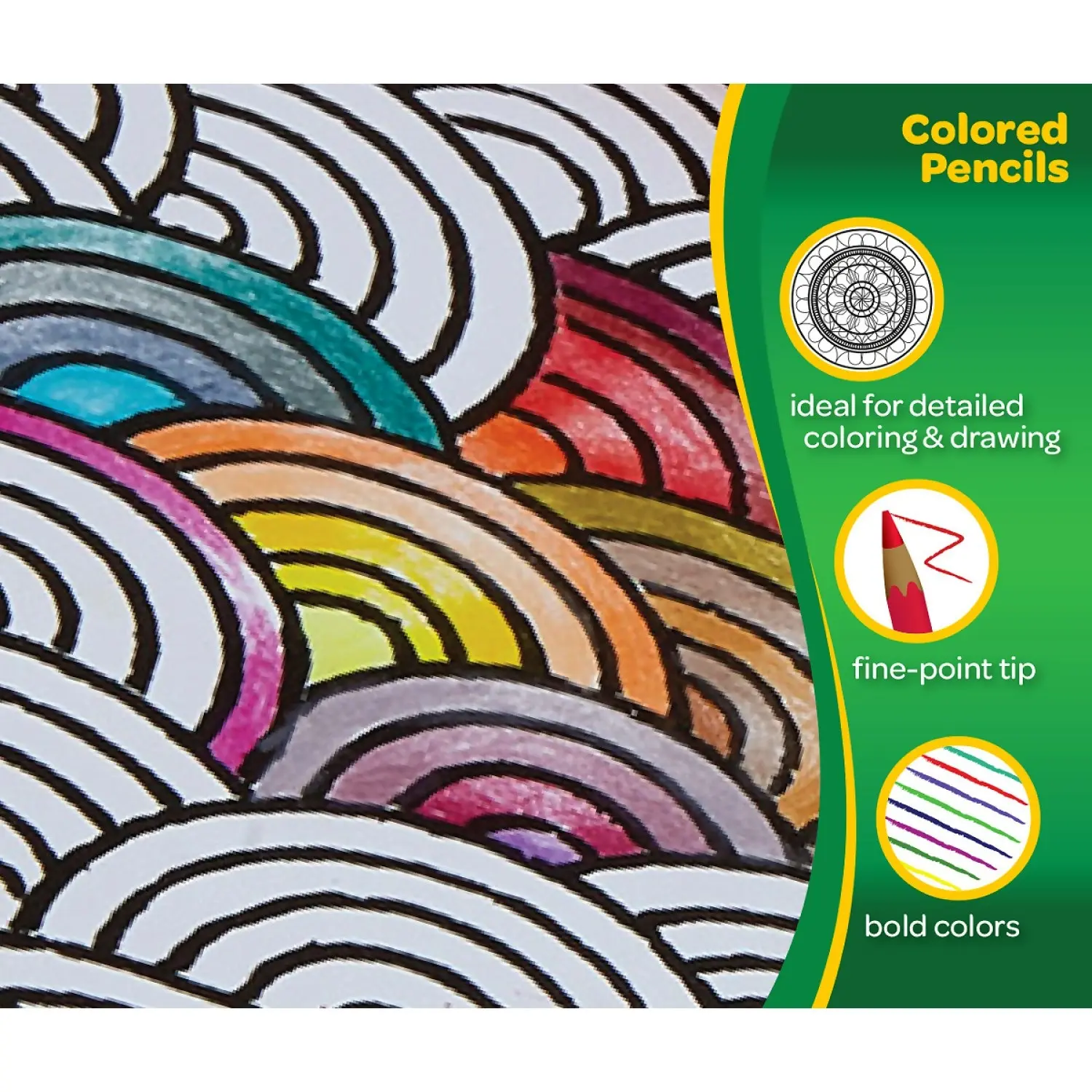 Crayola - Coloured Pencils - 50 Count