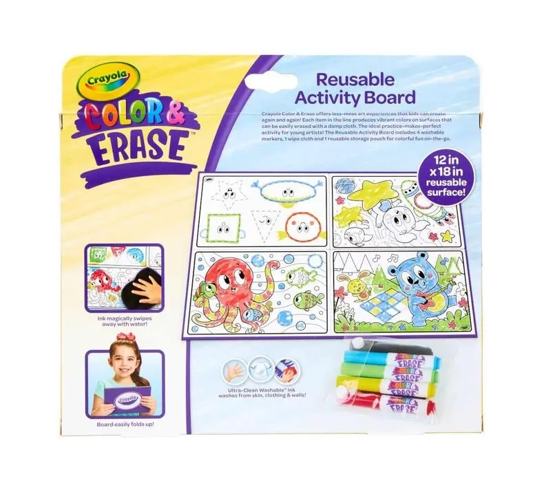 Crayola - Color & Erase Reusable Activity Board