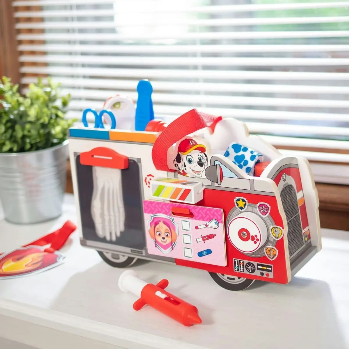 Paw Patrol - Marshalls Wooden Rescue Caddy - Melissa & Doug