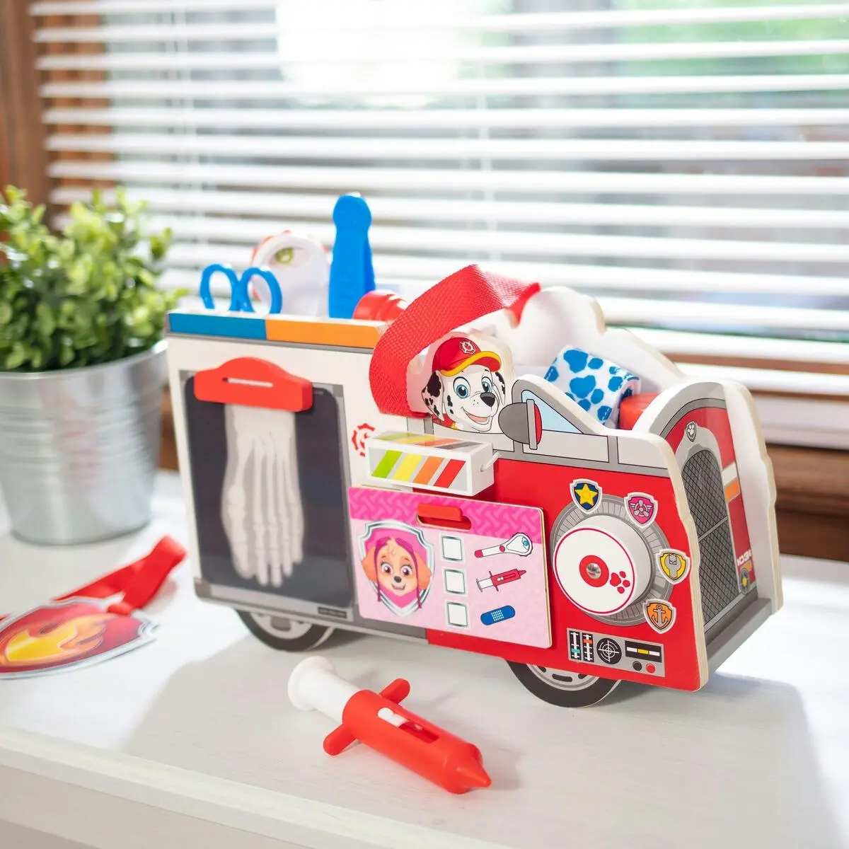 Paw Patrol - Marshalls Wooden Rescue Caddy - Melissa & Doug