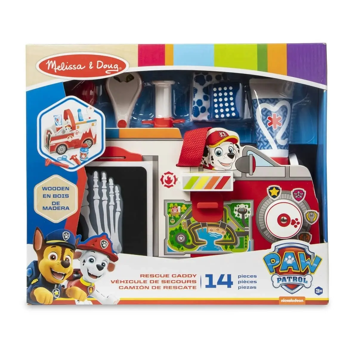 Paw Patrol - Marshalls Wooden Rescue Caddy - Melissa & Doug