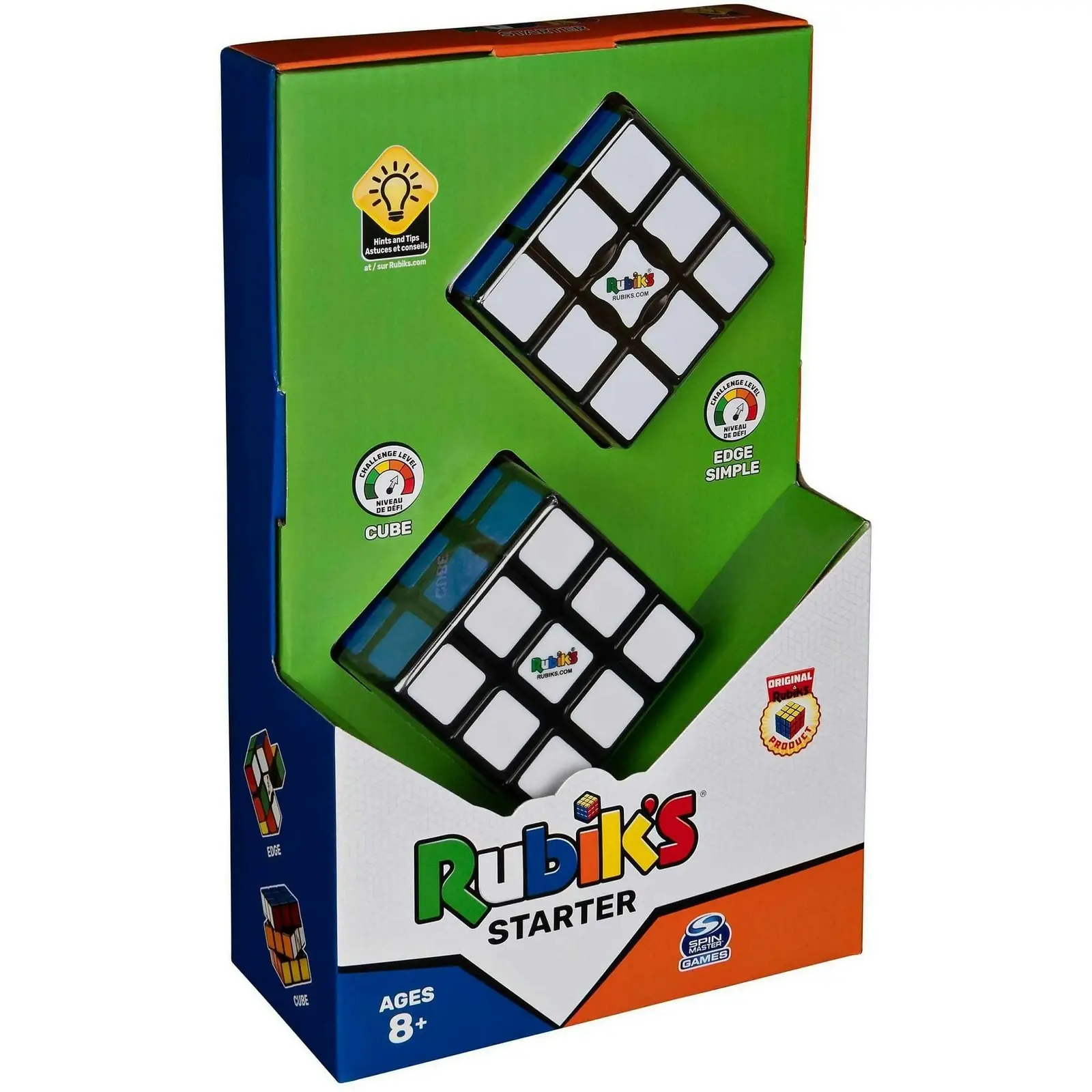 Rubik's - Starter Pack 3x3 And Edge Rubiks Cube