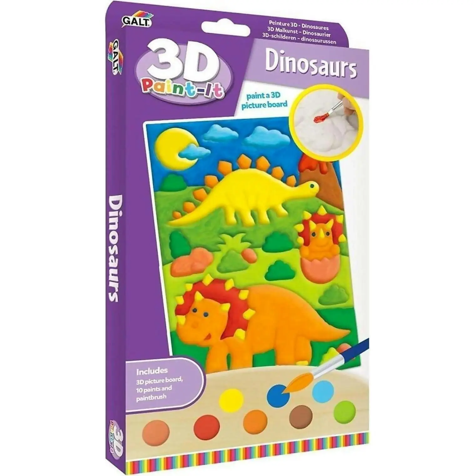 Galt - 3d Paint It - Dinosaurs