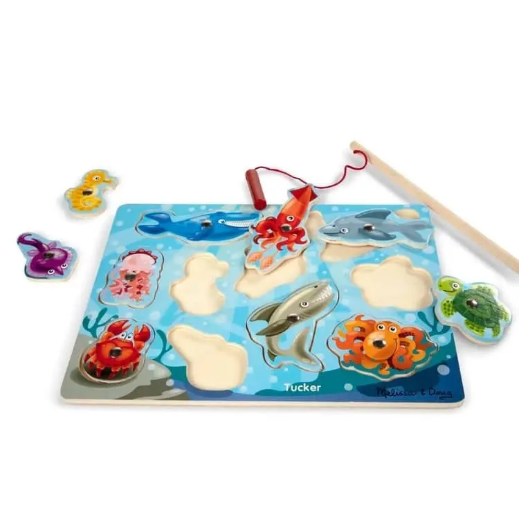 Melissa & Doug - Fishing Magnetic Puzzle Game