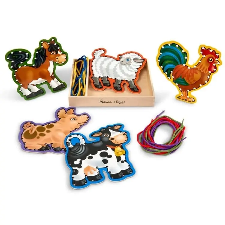 Melissa & Doug - Lace & Trace Farm