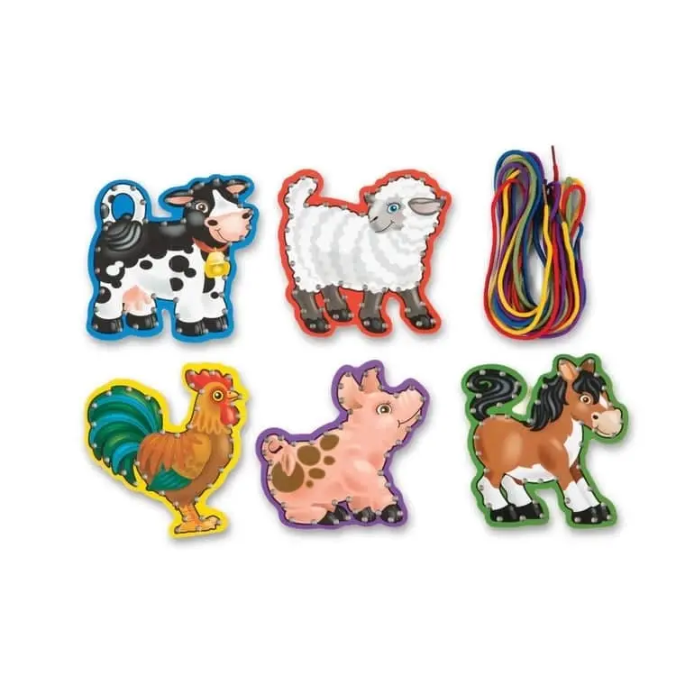 Melissa & Doug - Lace & Trace Farm