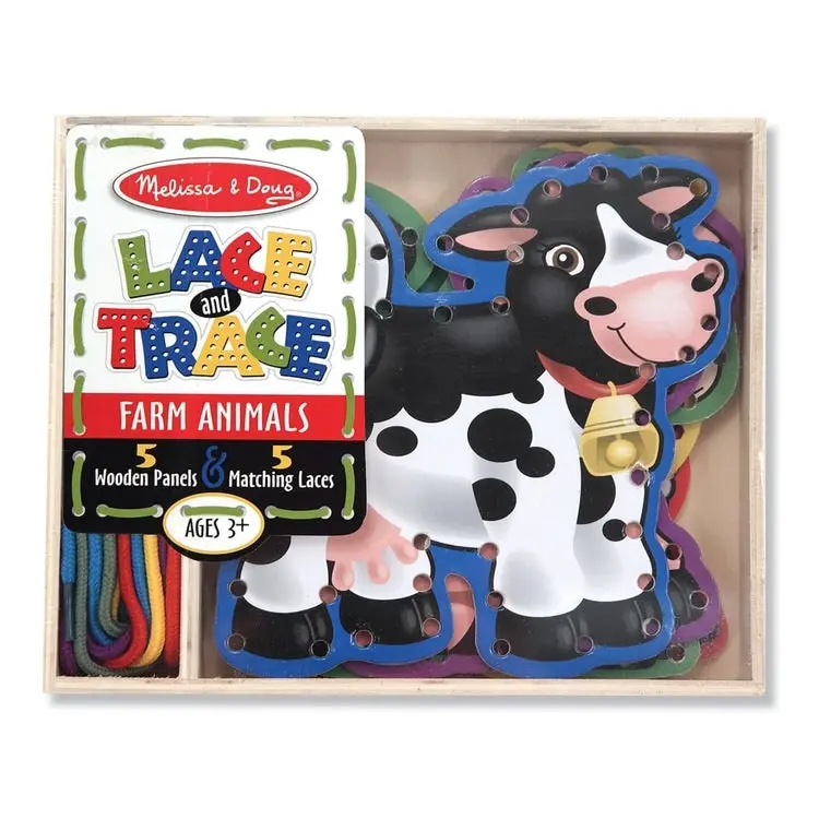 Melissa & Doug - Lace & Trace Farm