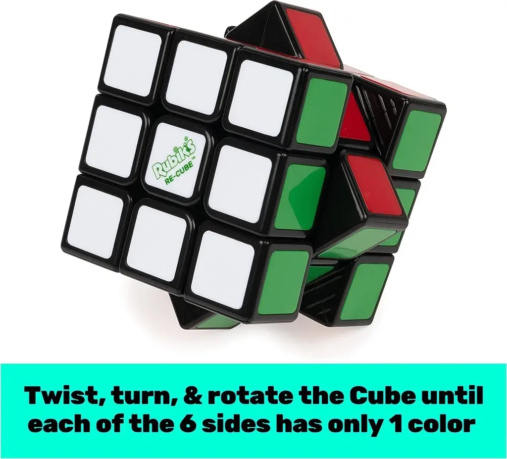 Rubik's - Re-cube Game Recycled Plastic Rubiks Cube