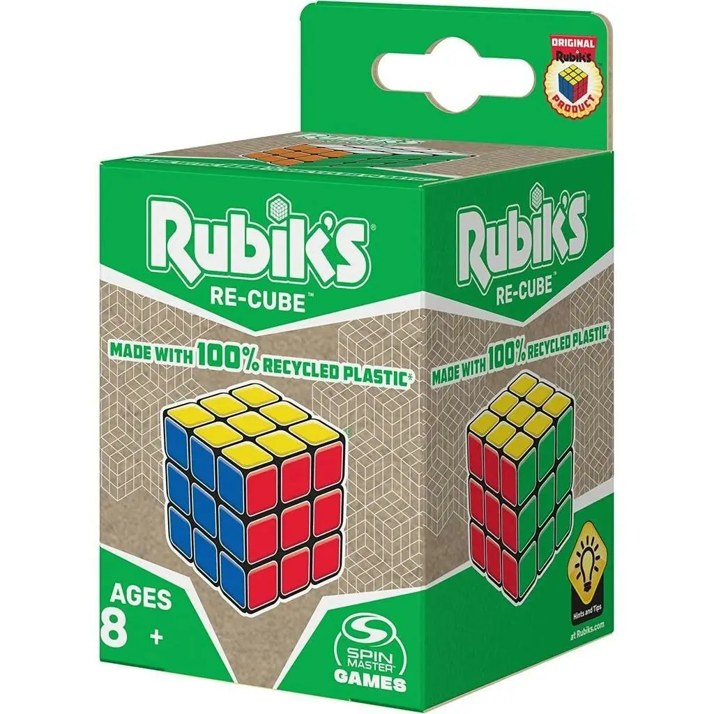 Rubik's - Re-cube Game Recycled Plastic Rubiks Cube