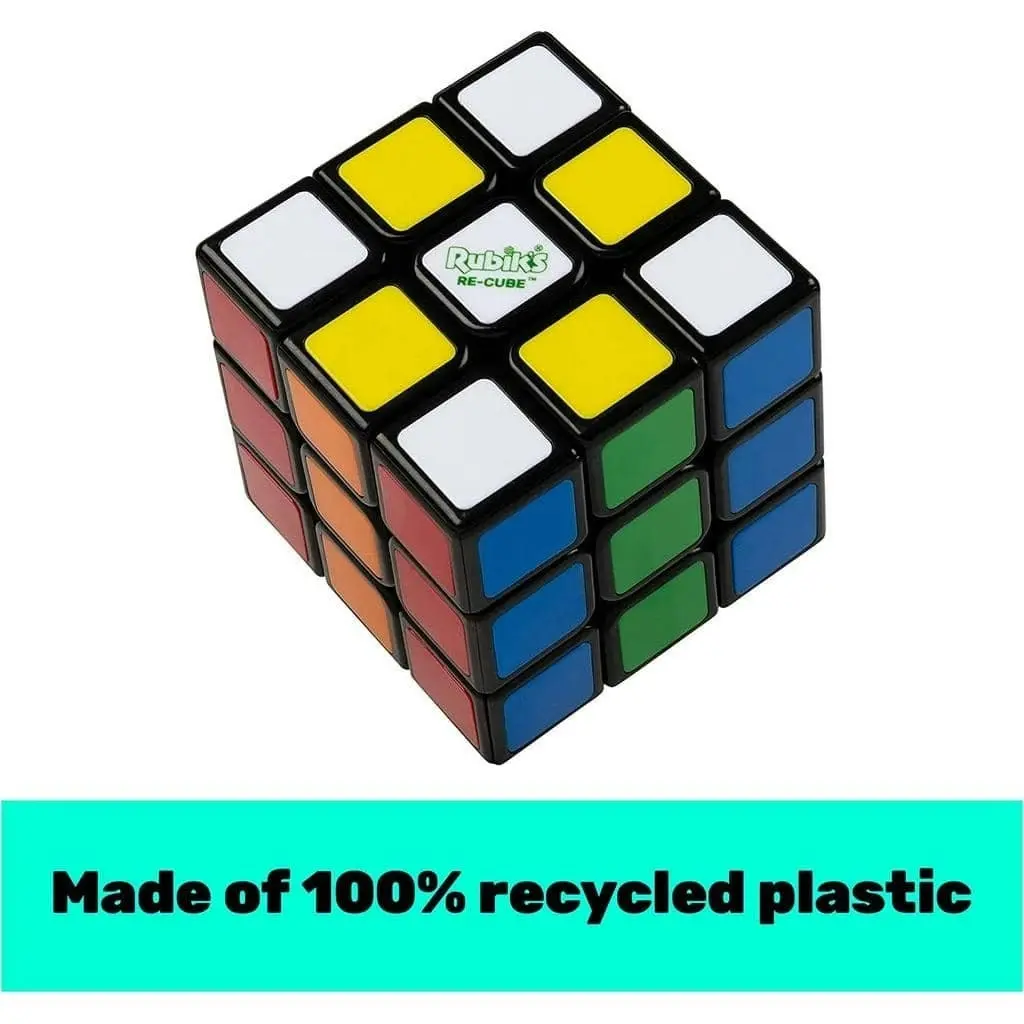 Rubik's - Re-cube Game Recycled Plastic Rubiks Cube