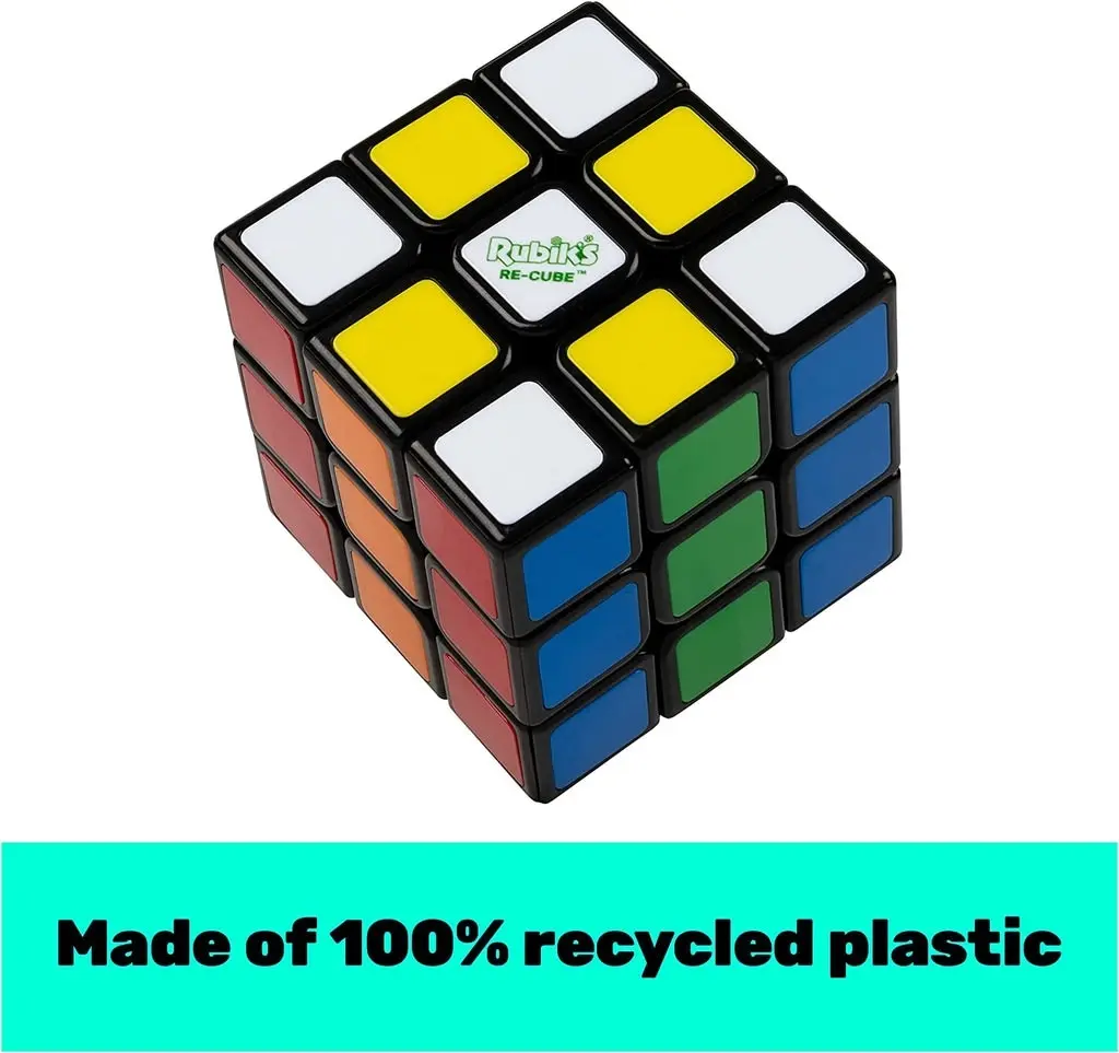 Rubik's - Re-cube Game Recycled Plastic Rubiks Cube