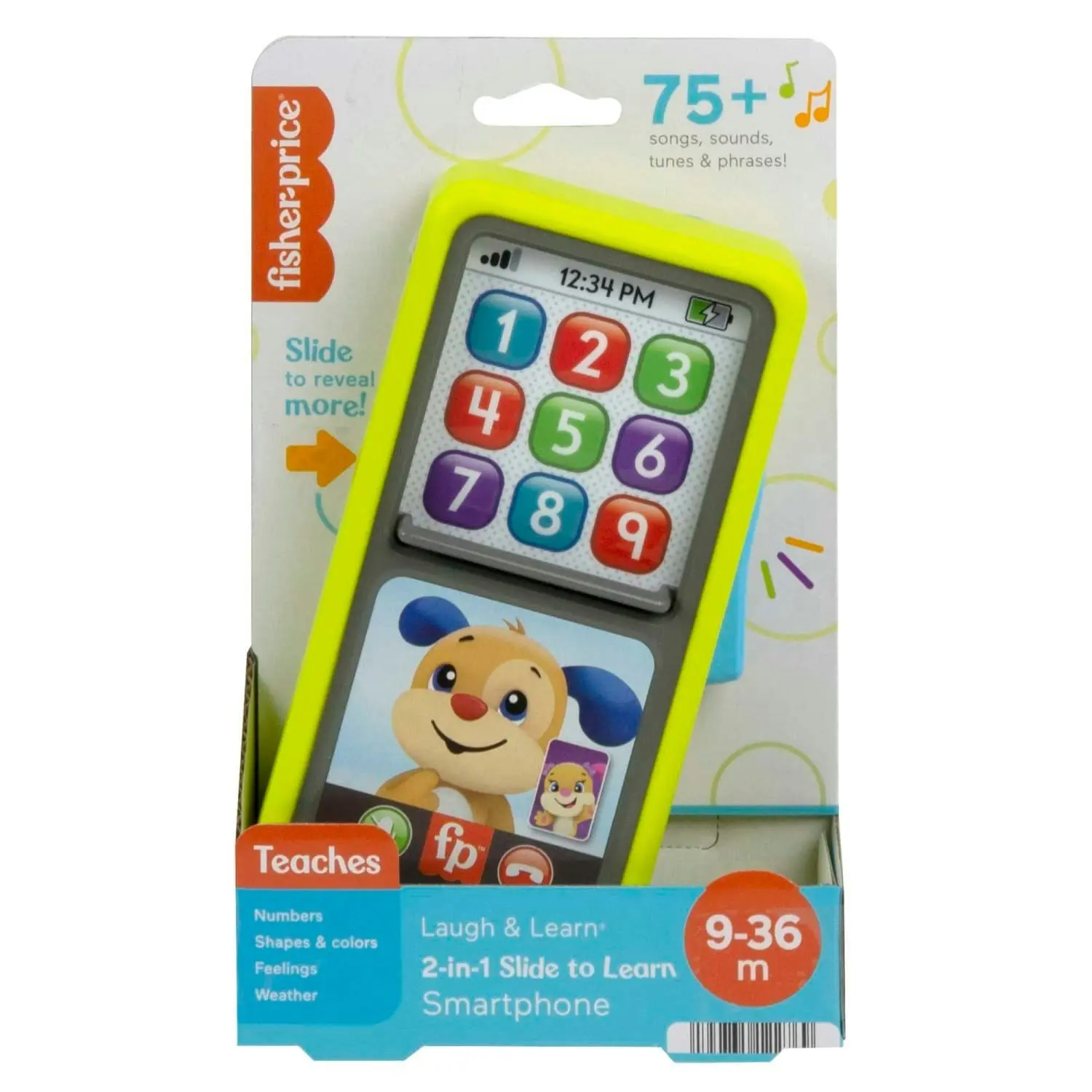 Fisher-Price - Laugh & Learn 2-in-1 Slide To Learn Smartphone