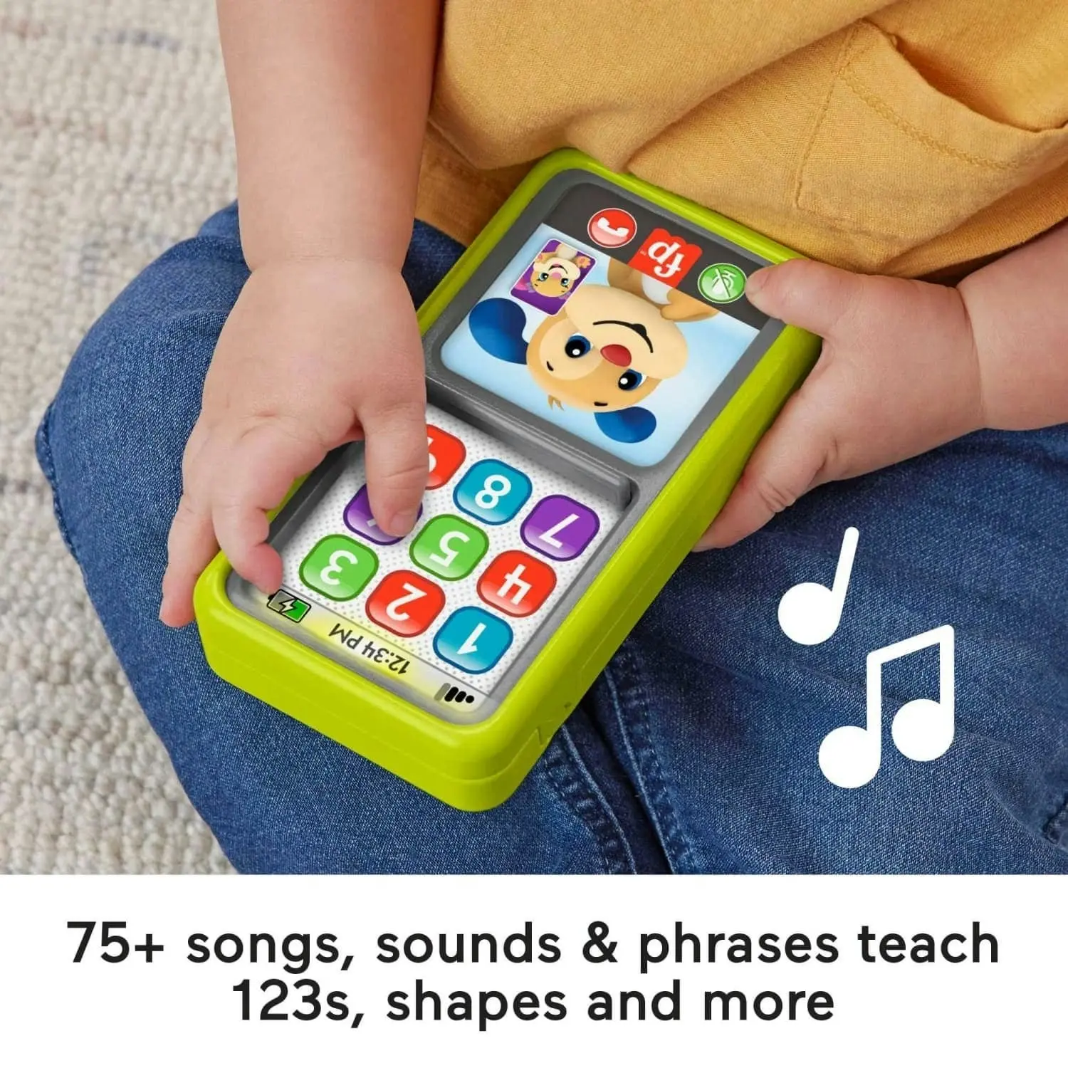 Fisher-Price - Laugh & Learn 2-in-1 Slide To Learn Smartphone