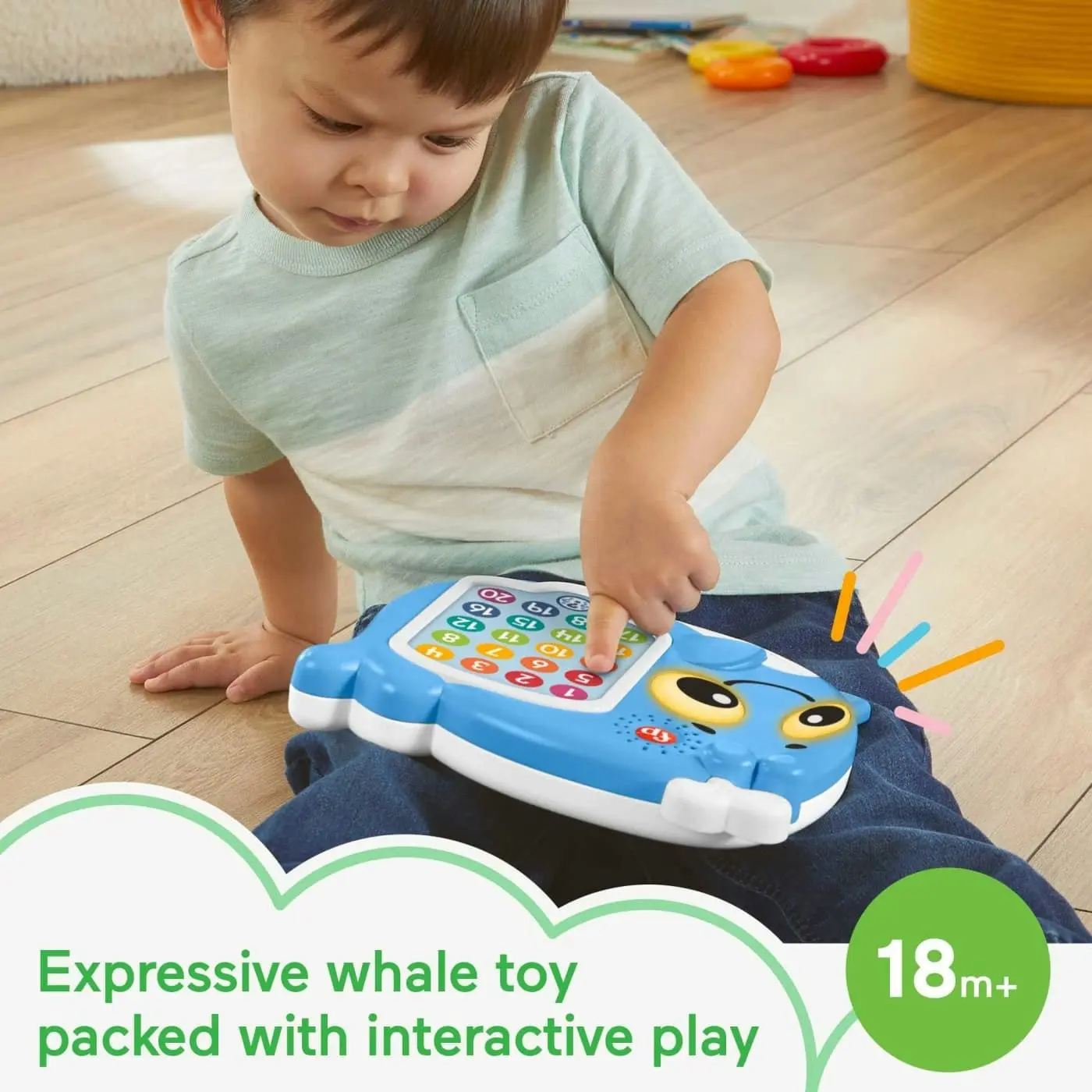 Fisher-Price - Linkimals 1-20 Count & Quiz Whale