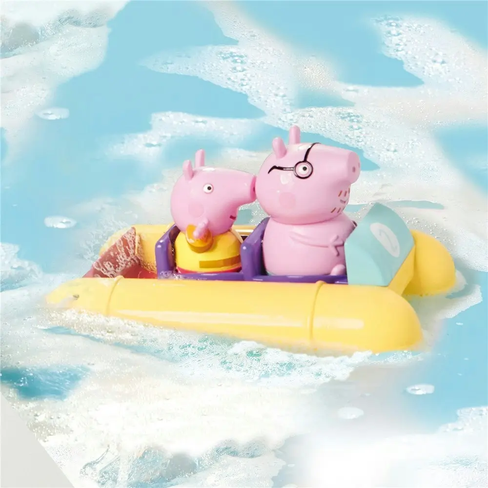 Peppa Pig - Peppa Pig & Daddy Pig Pull & Go Pedalo TOMY