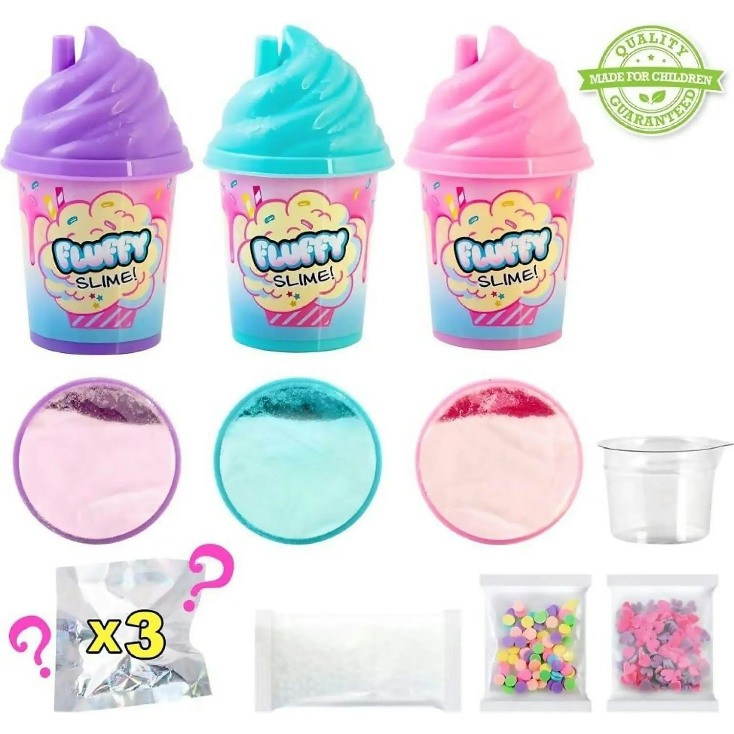 So Slime Diy - Fluffy Pop Shaker 3pk