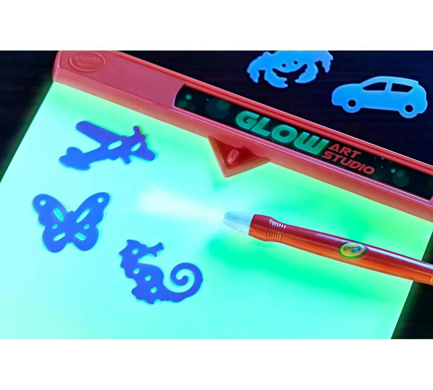 Crayola Glow Art Studio Glow in the Dark Canvas