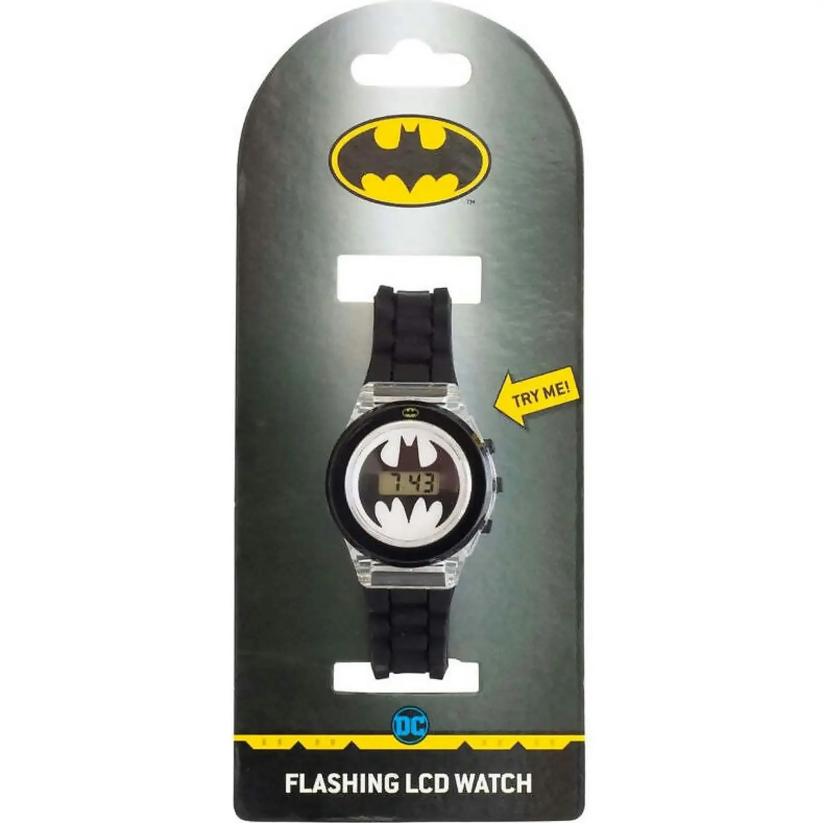 Digital Lcd Light Up Watch - Batman - You Monkey