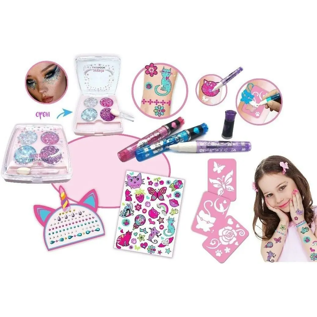 Cotton Candy - Bling Tattoo & Makeup Case