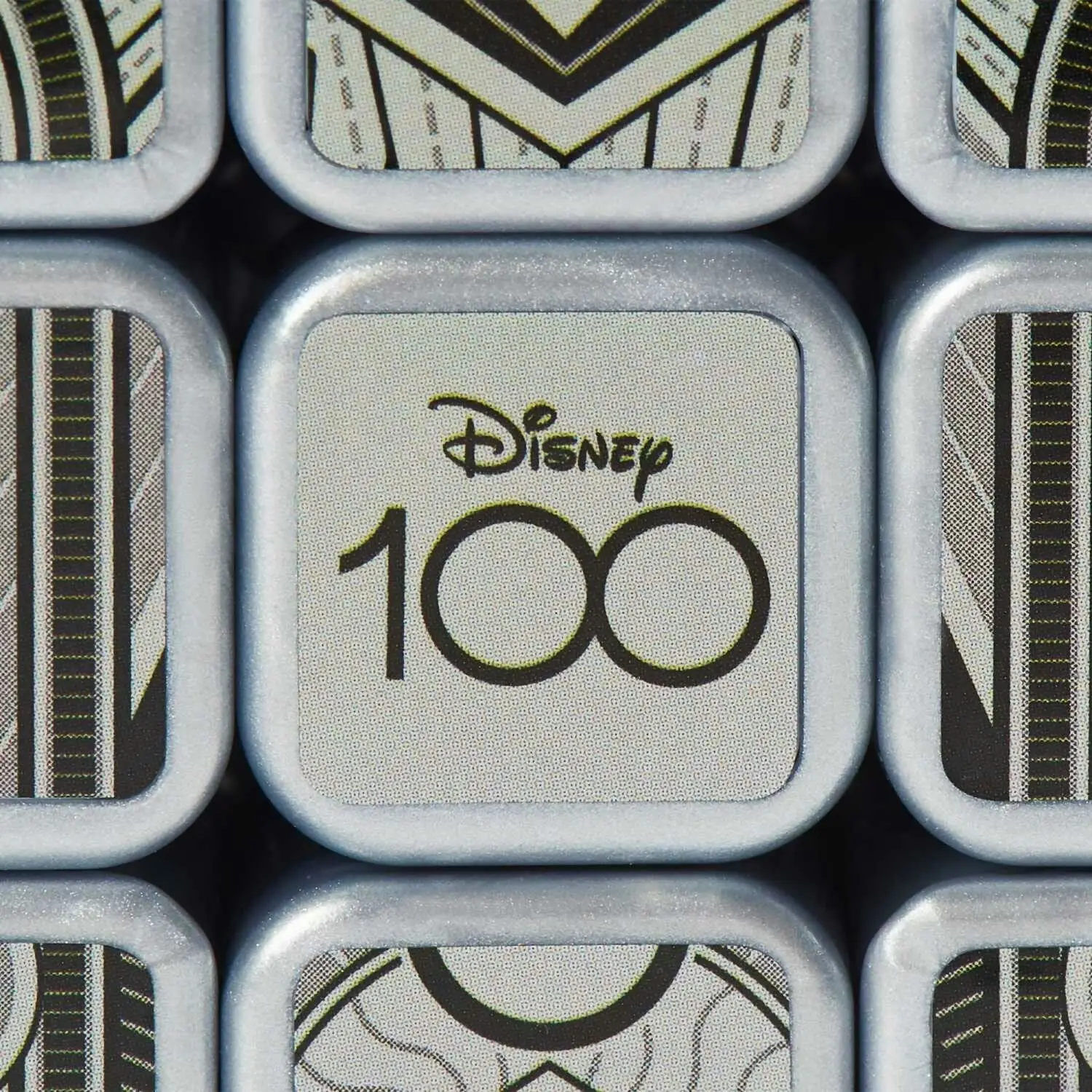 Rubiks - Disney 100th Anniversary Metallic Platinum 3x3 Cube