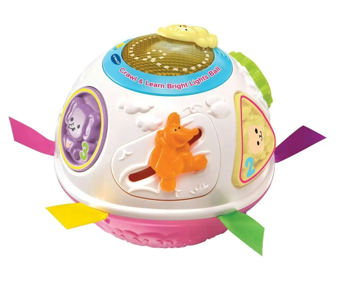 VTech - Crawl & Learn Bright Lights Ball Pink