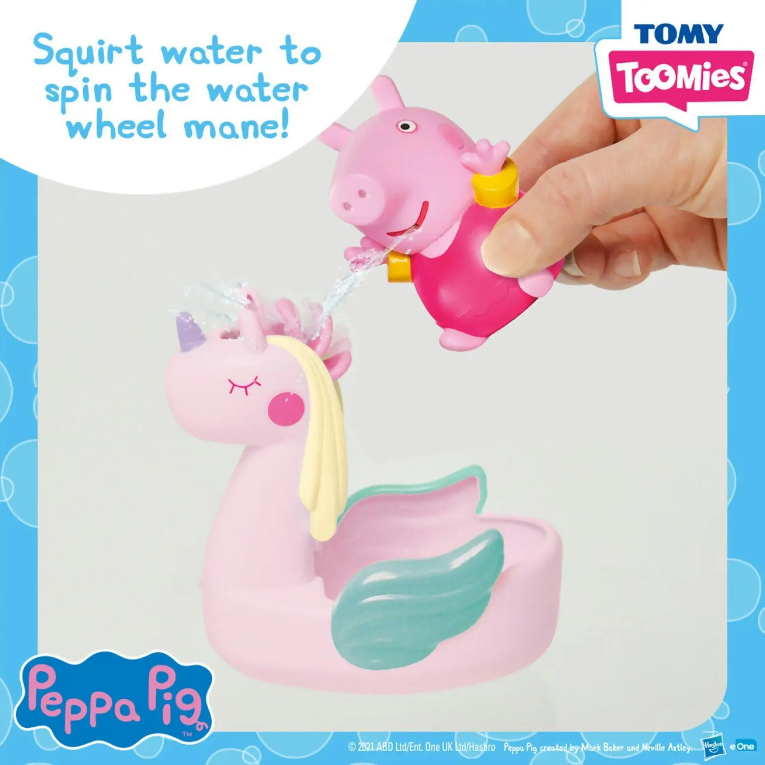 Peppa Pig - Tomy Toomies Peppa Pig Bath Toys Set