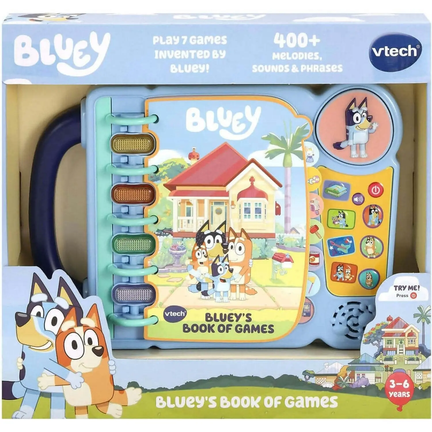 Vtech - Bluey's Book Of Games