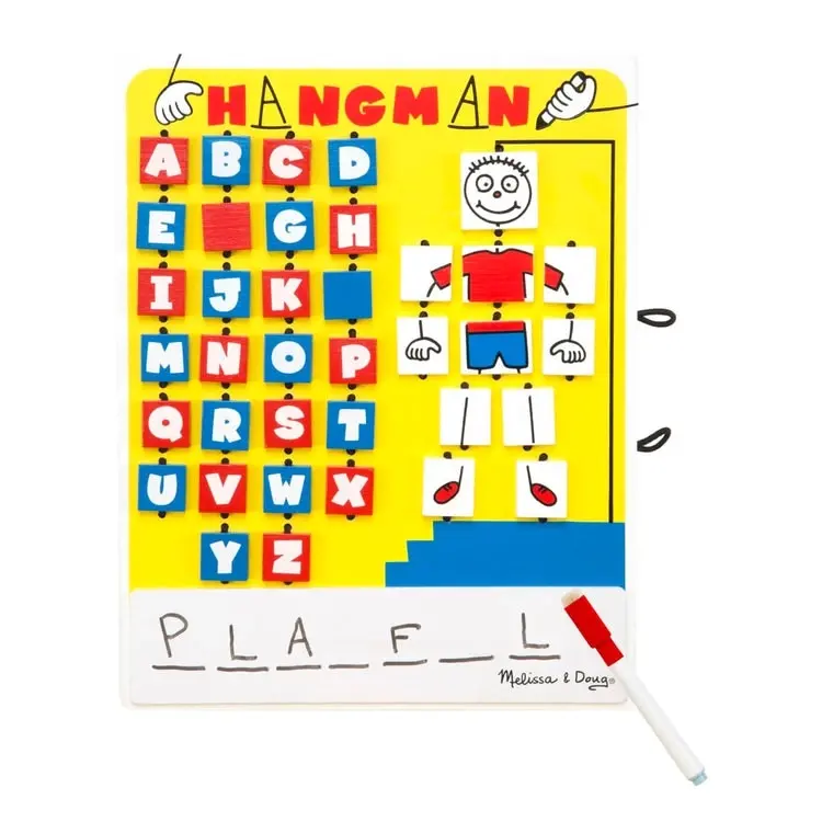 Melissa & Doug - Flip-to-win Hangman Travel Game