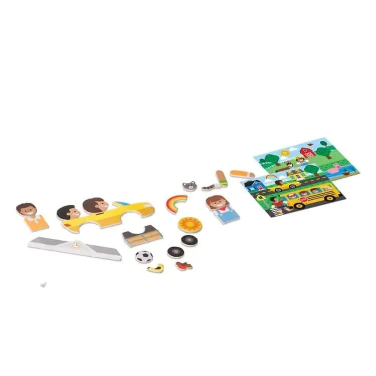 Melissa & Doug - Wooden Magnetic Matching Picture Game