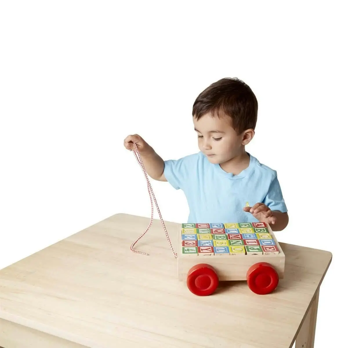 Melissa & Doug - Classic Abc Block Cart