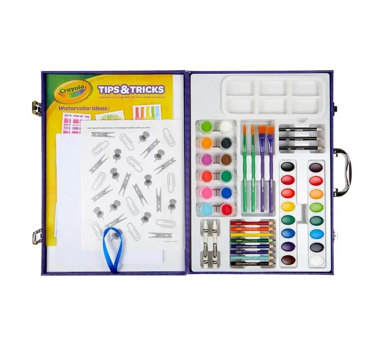 Crayola Paint & Create Portable Easel Travel Art Case